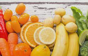 frutas con vitaminas