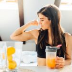 Mujer fuerte y saludable